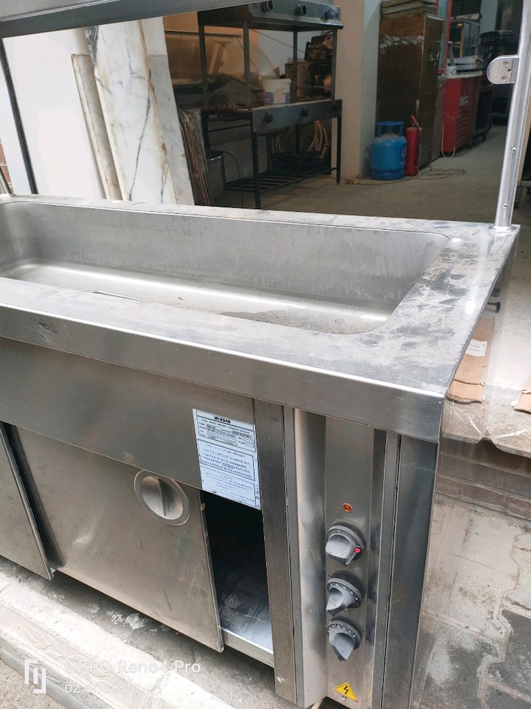 elektrikli sulu yemek benmari tezgahı - 6