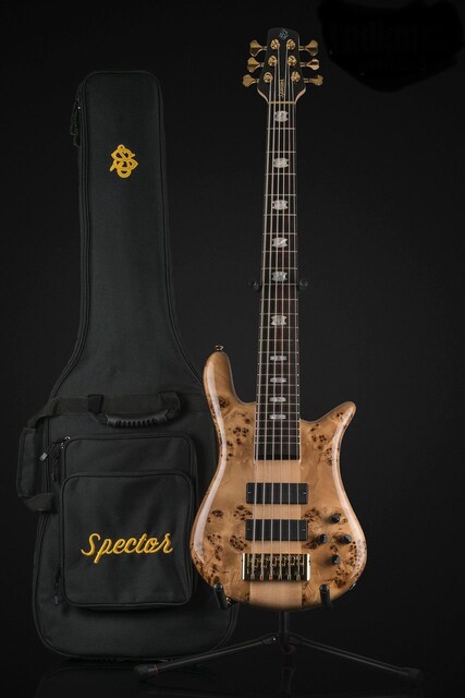 Spector Euro6 LX Poplar Burl Gloss 6 String Bass NEW