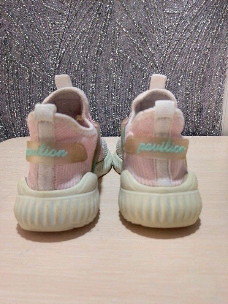 Pembe Örgü Kız Çocuk Sneaker...33 numara - 6