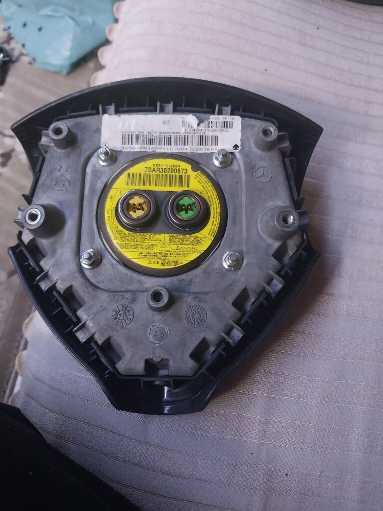 mercedes w169 direksiyon airbag - 2