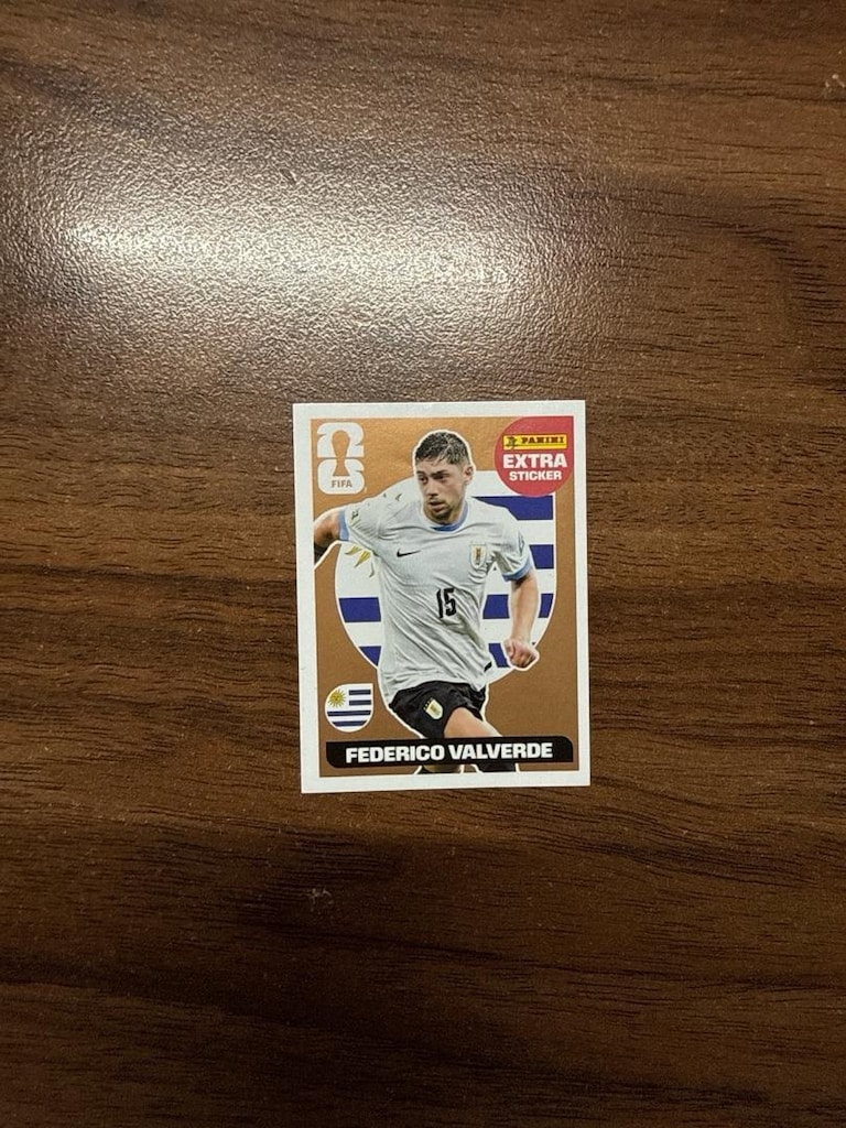 Panini Valverde Bronze Extra Sticker