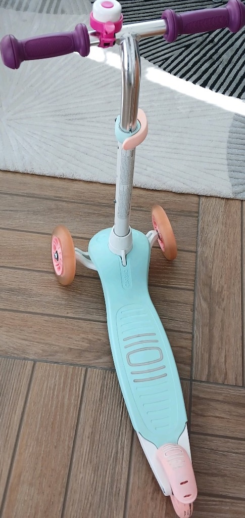 Oxelo çocuk scooter ışıklı B1 500 model decathlon YENİ GİBİ zilide var - 14