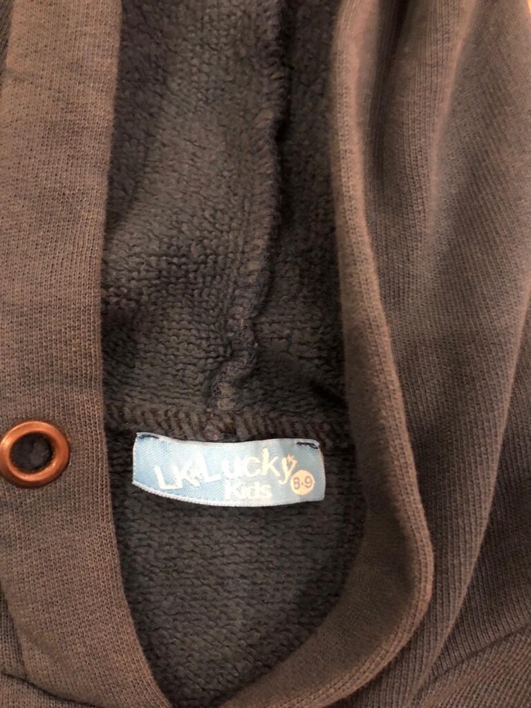 Siyah Kapüşonlu Erkek Çocuk Sweatshirt - 2
