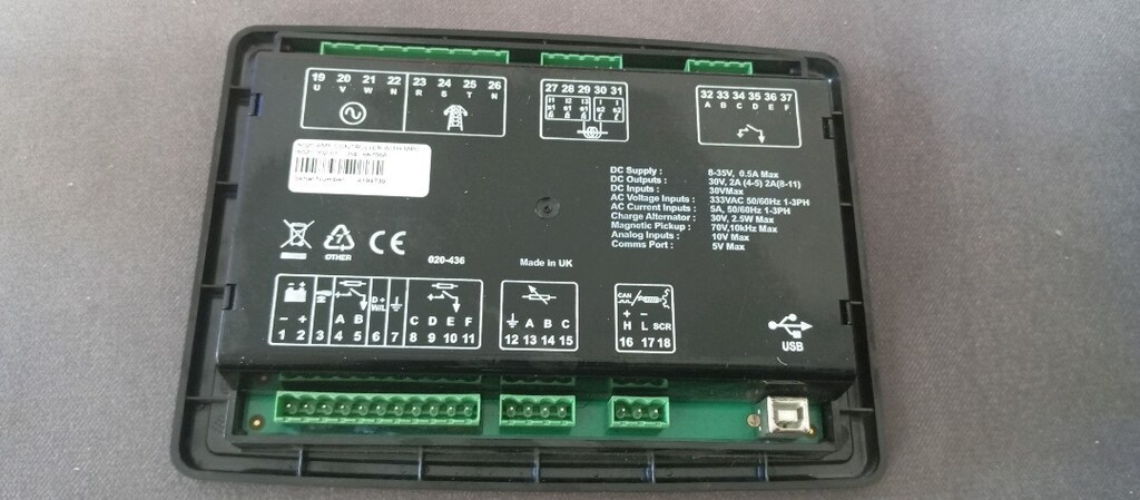 dse 6020 deep sea jeneratör yedek parça kontrol panel - 2