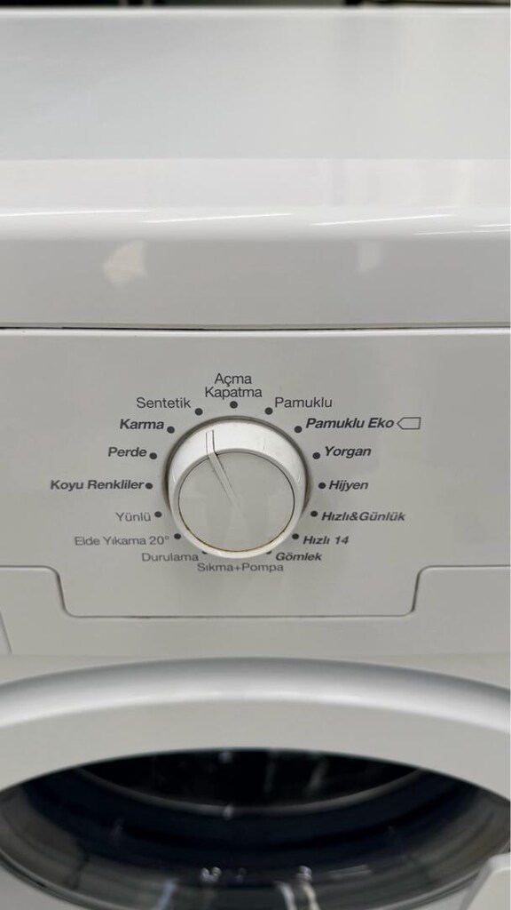 Arçelik 8 kg çamaşır makinası çok temiz sorunsuz çalışır durumda - 8
