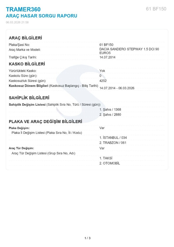 Sahibinden Dacia Sandero 1.5 dCi Stepway 2014 Model 354.000 km Bordo - 15