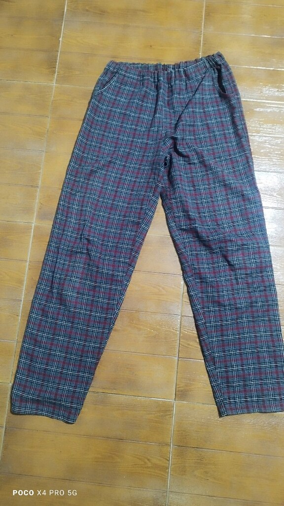 #Kadın pijama Eni çekilince 48 Boyu 108 Paça eni 19