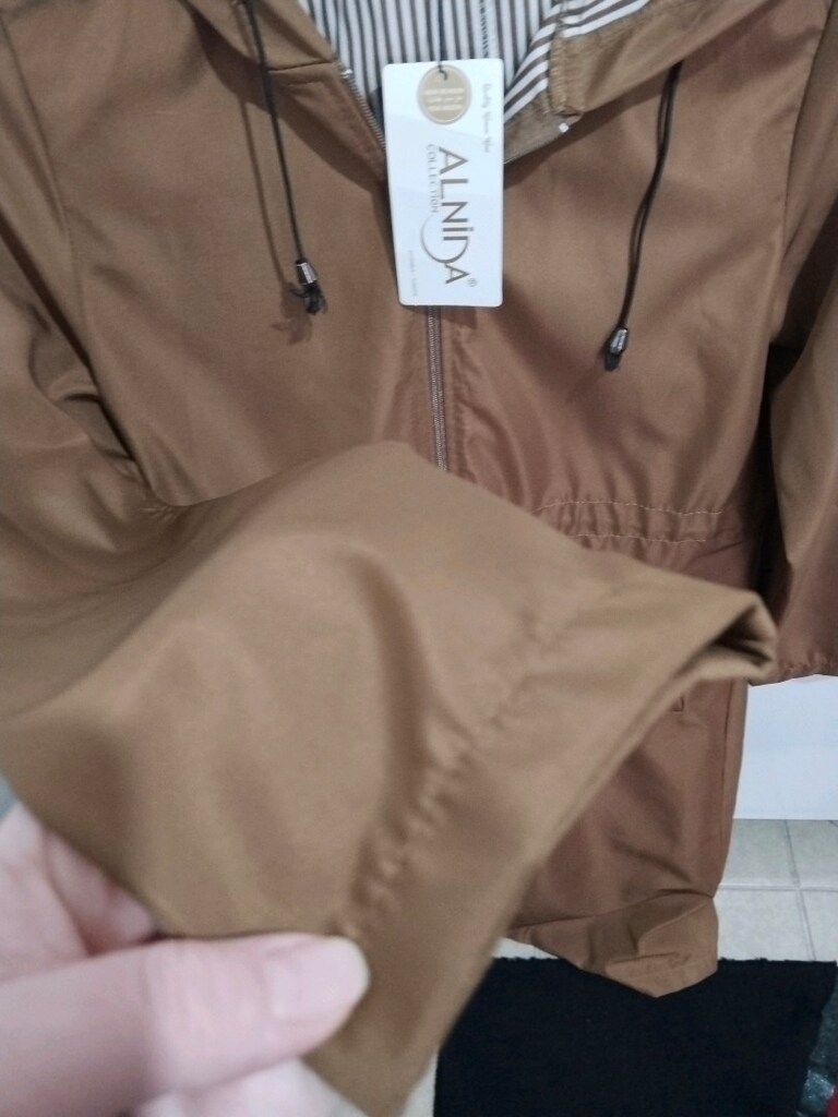 etiketli trençkot - 6