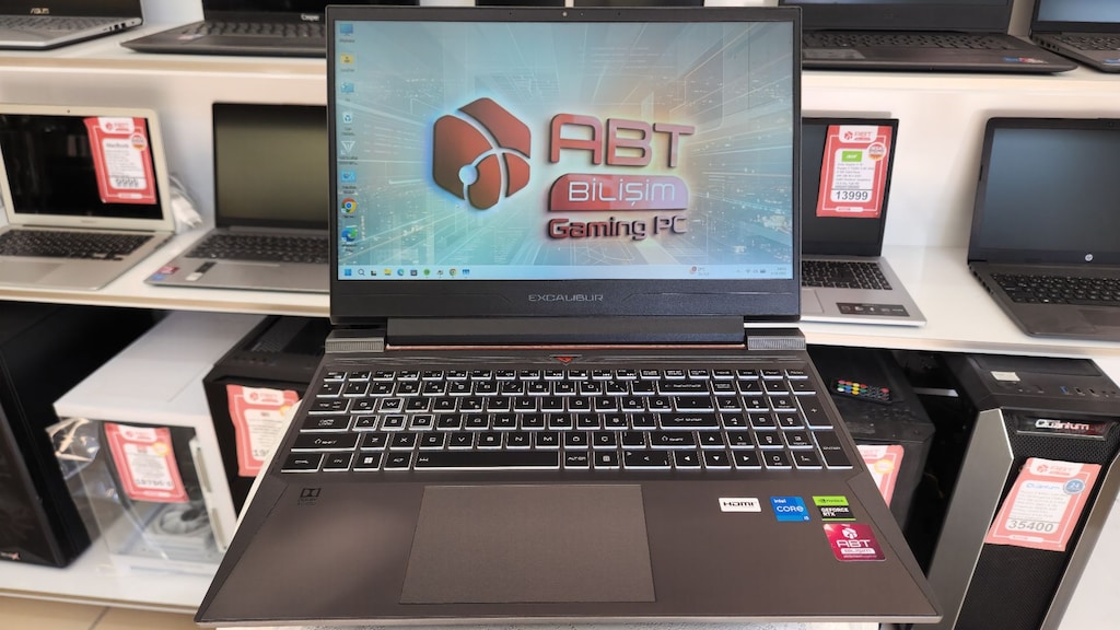 ABT BİLİŞİM –Excalibur i5-13420H 16 GB 512 GB M.2 RTX 4050 6 GB - 2