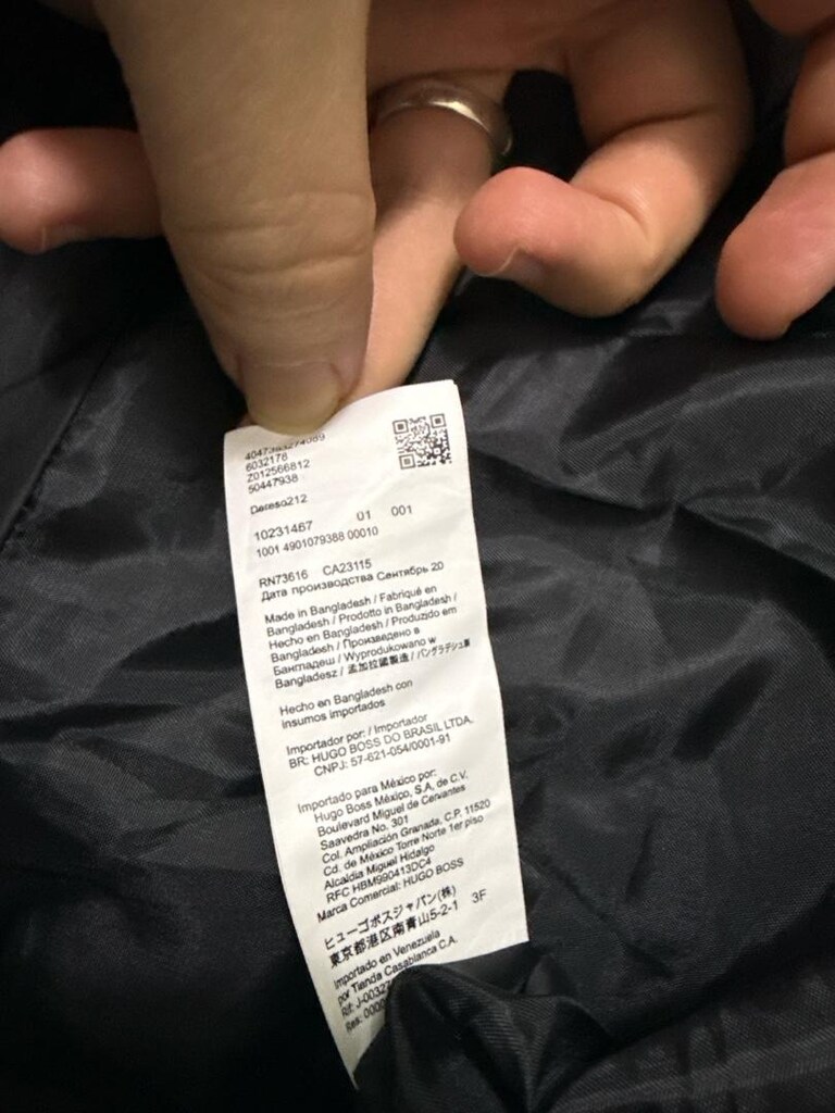 Hugo Boss Erkek Mont Ceket — görsel 7/8