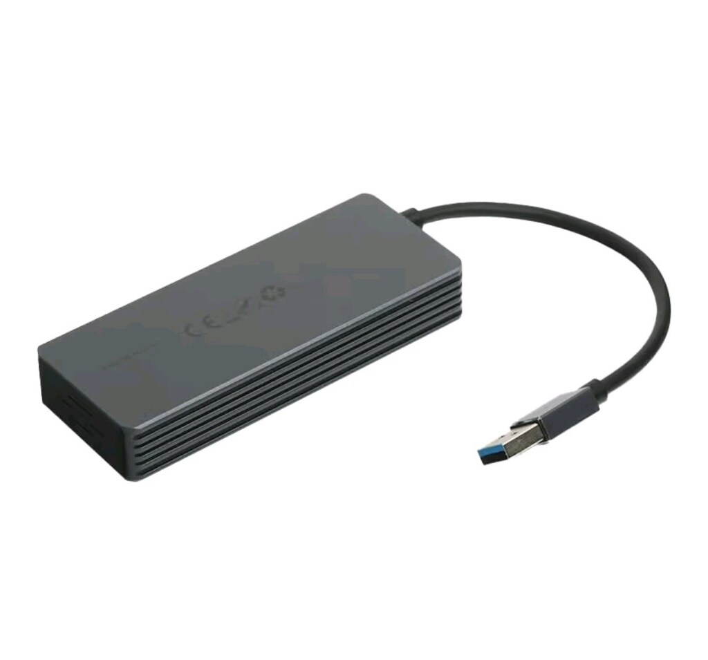 DARK Connect Master 7+1 Hızlı Şarj Adaptörlü USB Hub, USB 3.0 - 4