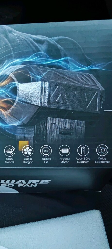 Proware Turbo Şarjlı Jet Fan (4000 mAh, 130.000 RPM, 180W, 7,4V) - 5