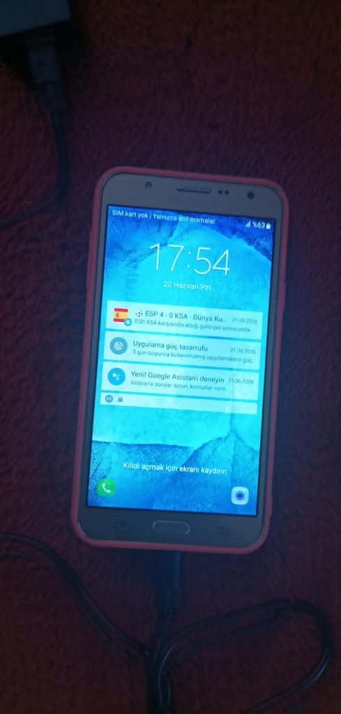 SAMSUNG GALAXY J7 TLF TEMİZ KULLANIŞLI 16GB AYRI HAFIZA KARTI VARDIR - 5