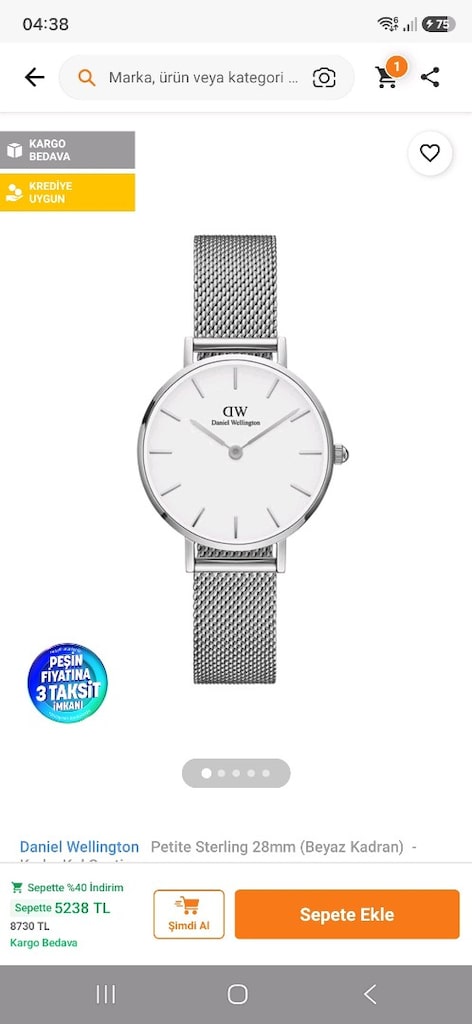 Daniel Wellington KOL SAATİ - 6