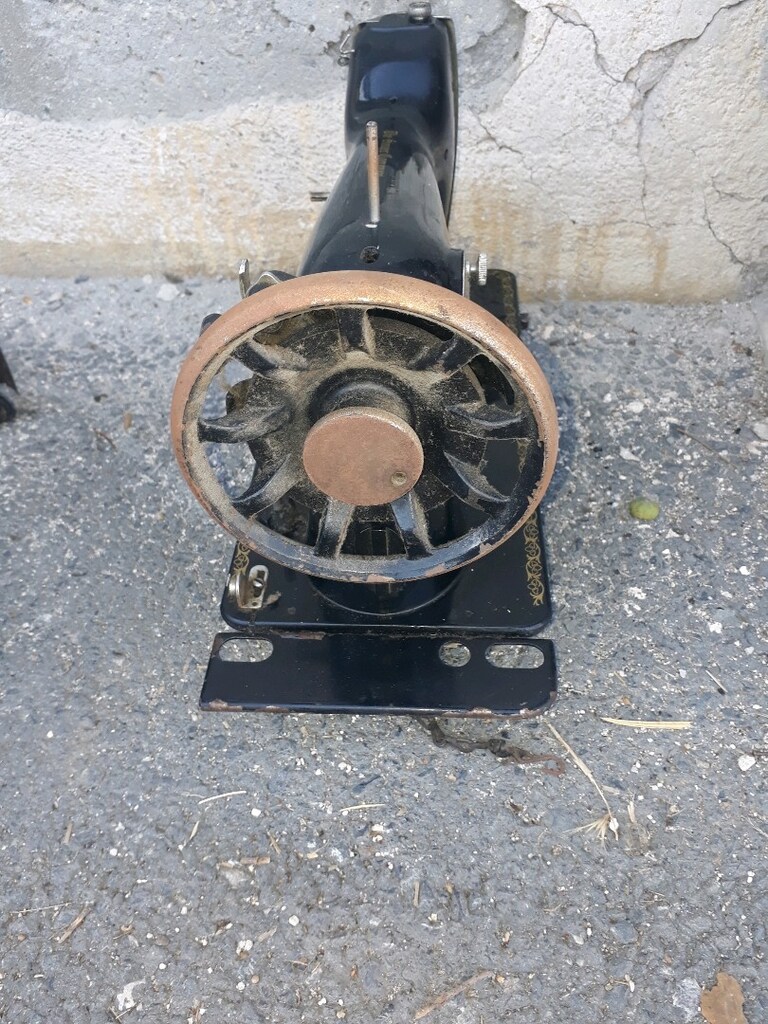 dikiş makinesi eski antika - 10
