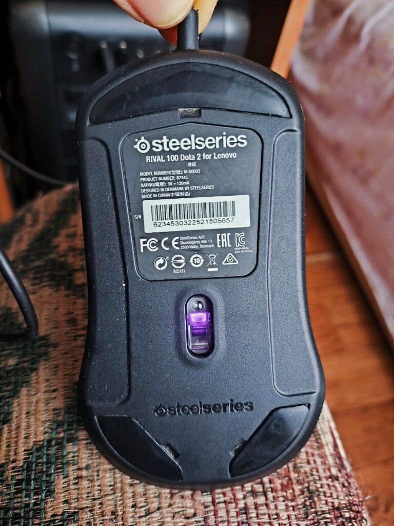 SteelSeries Rival 100 Dota 2 Edition (Lenovo Özel Üretimi) - 3