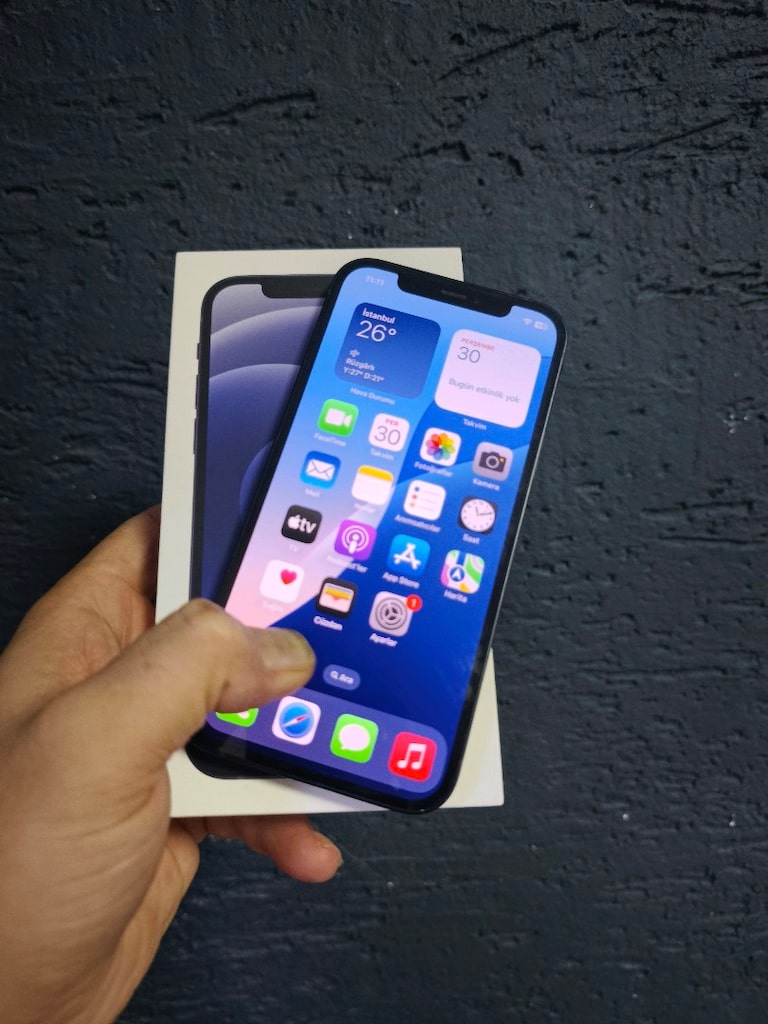 YURTİÇİ İPHONE 12 128 GB TERTEMİZ - 2