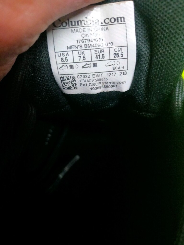 40 numara orjinal Columbia marka goretex ayakkabı - 10