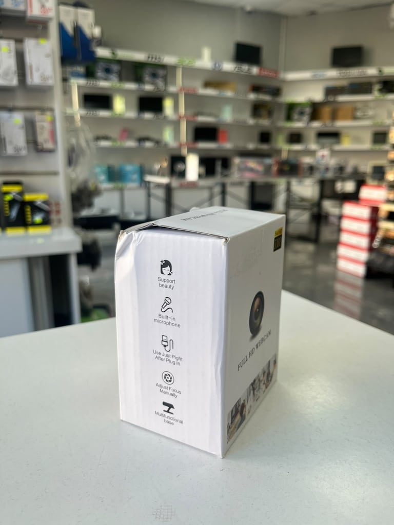 Full HD 1080p Mikrofonlu Webcam - Tak Çalıştır Web Kamerası - 2