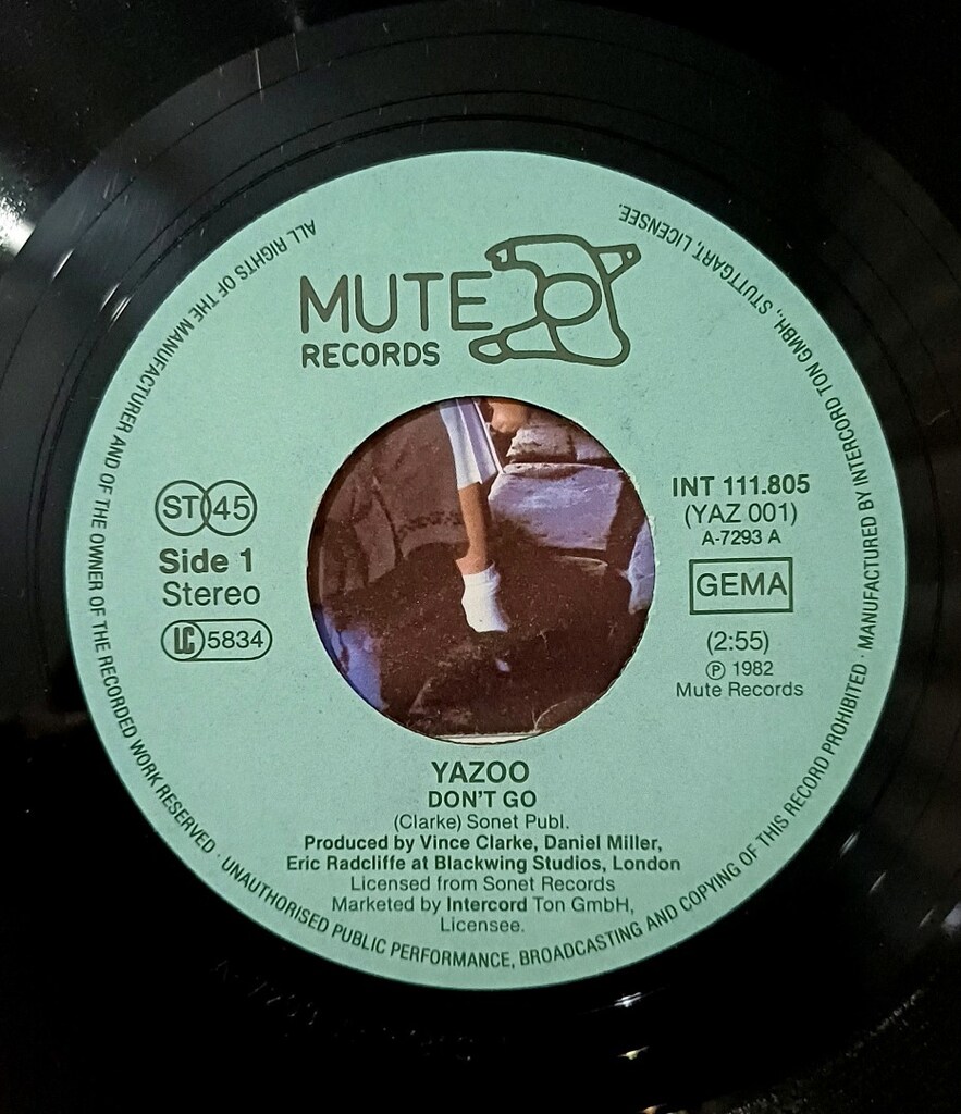 YAZOO DON'T GO DÖNEM 45LİK PLAK - 4