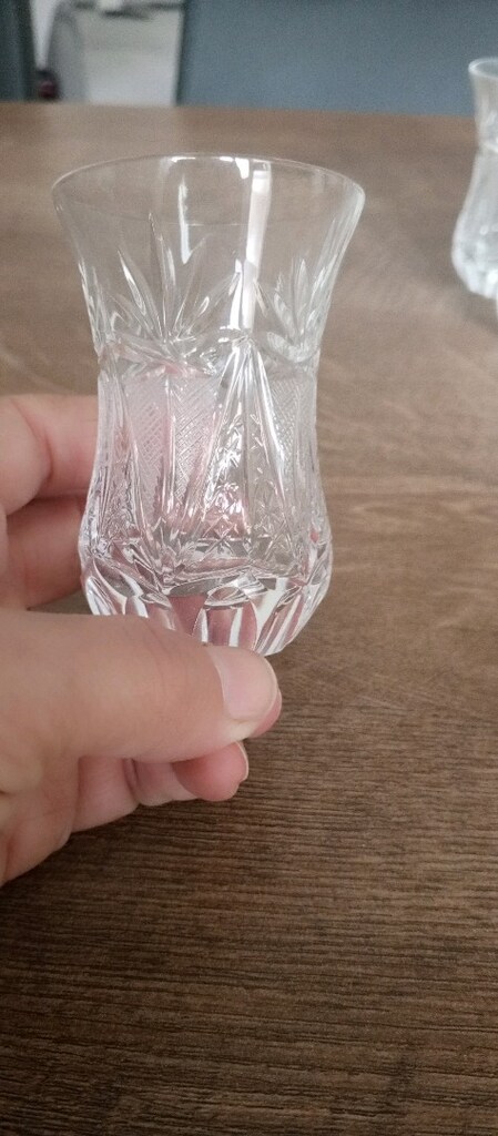 kristal çay bardağı - 4