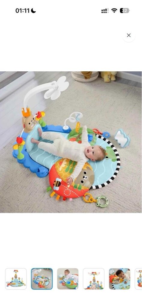 Fisher-Price 3'ü 1 Arada Duyusal Gelişim Jimnastik Merkez - 3