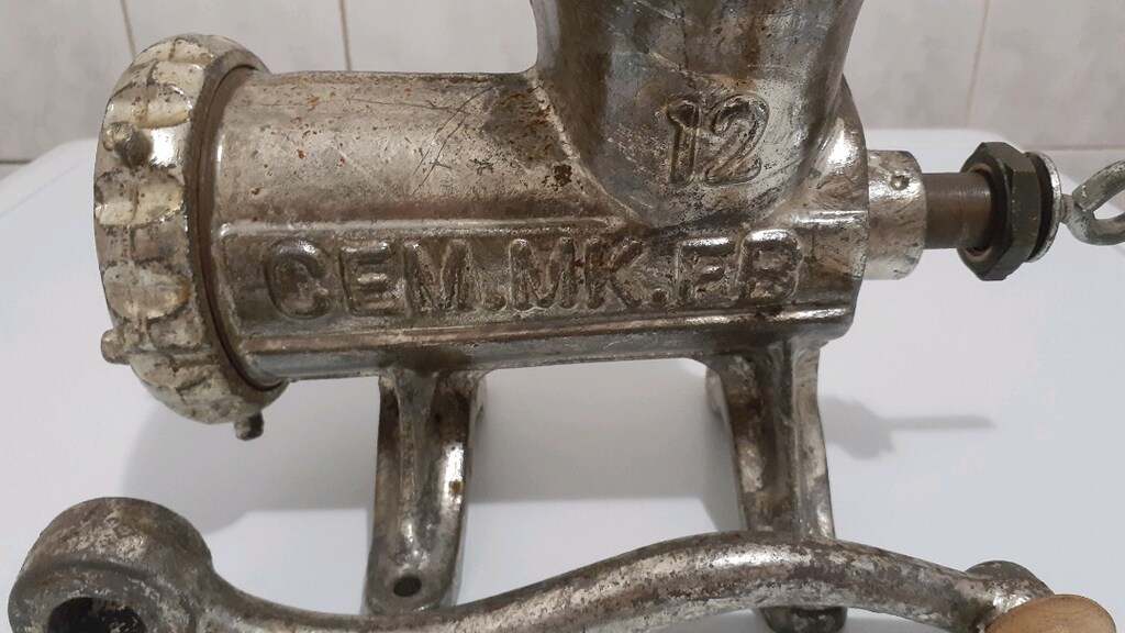 vintage kıyma makinesi(açıklamayı okuyun) - 9