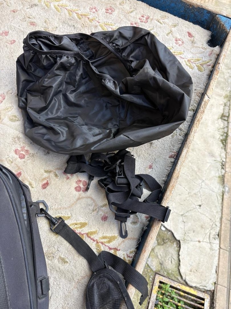 motosiklet çantası kask kılıfı lastik - 2