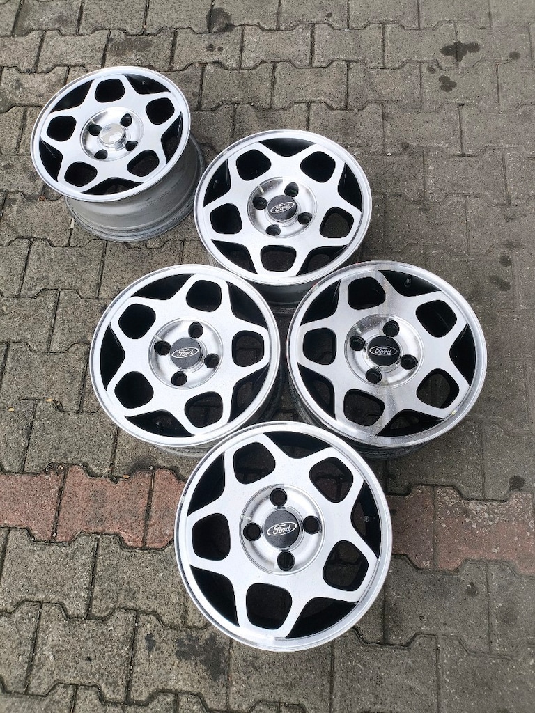 14" FORD OEM JANT TAKIMI 5 ADET STEPNE DAHİL - 5