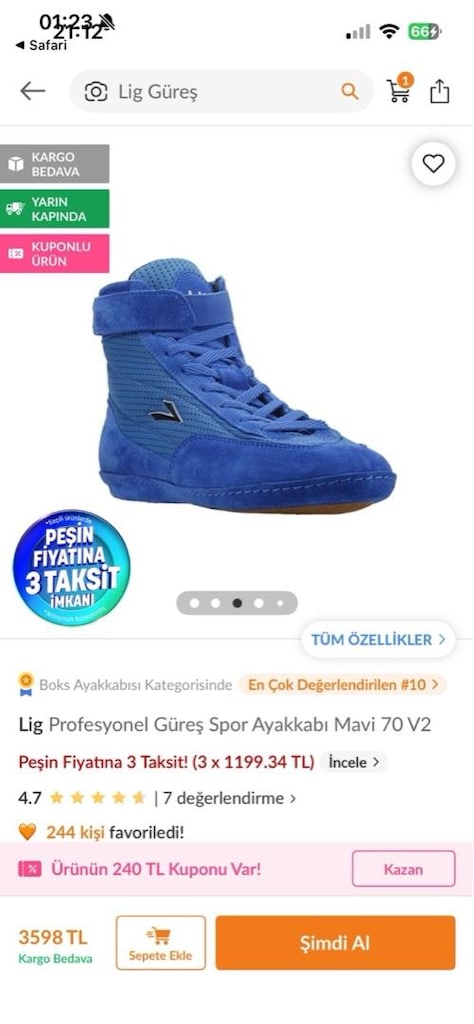 Boks ve Güreş Ayakkabısı - 2
