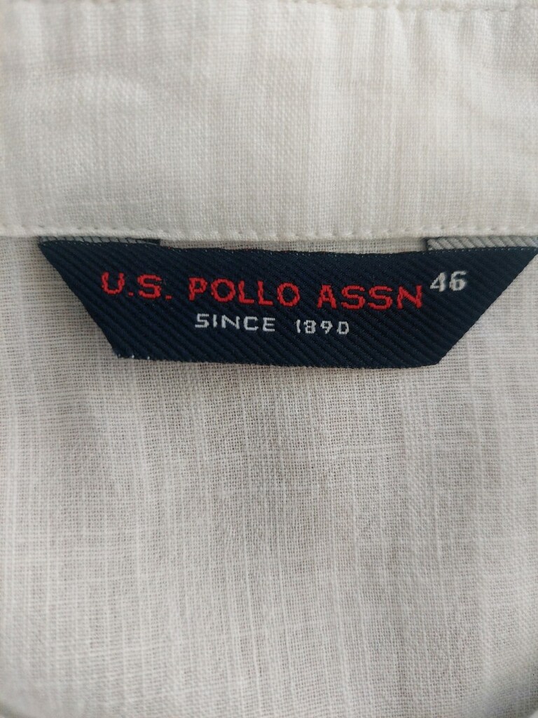Us Polo Assn Keten karışım gömlek tunik - 8