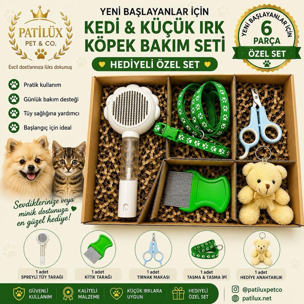 Kedi ve Küçük ırk köpek başlangıç Seti - 5