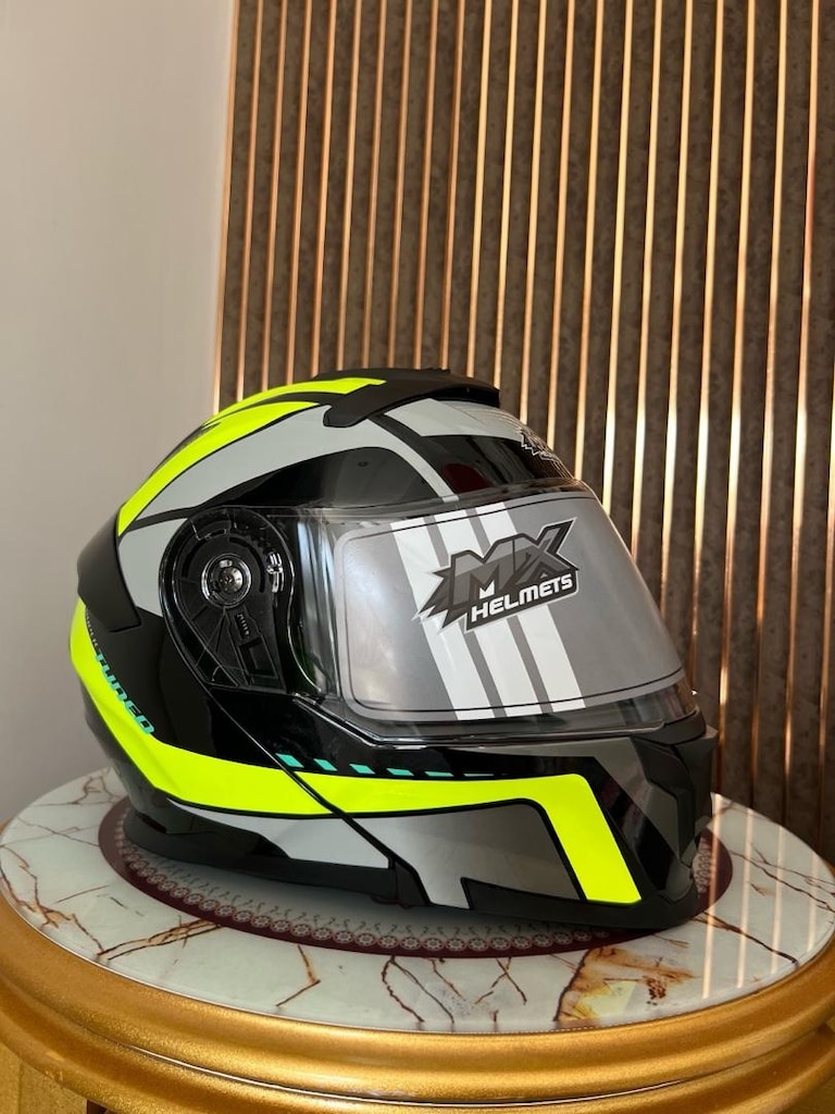 kask metal çene mekanızmalı sıfır - 2
