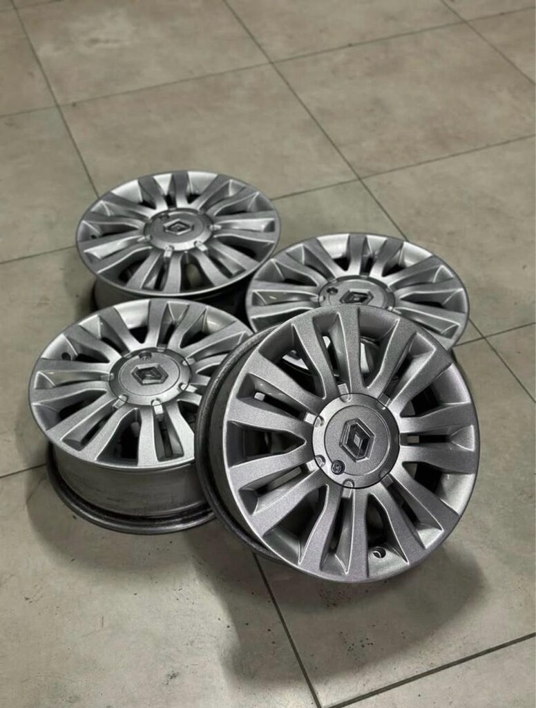 15 inç 4x100 orj clio jant takımı hatasız - 4