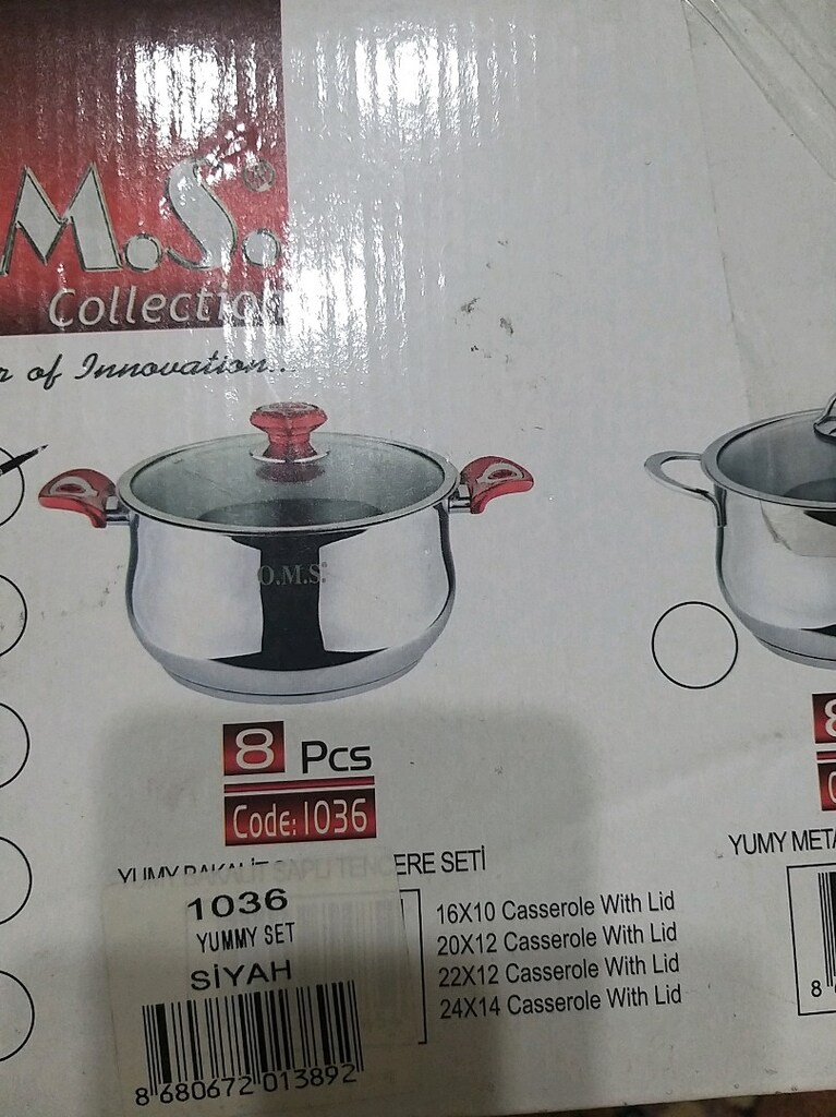 Çelik tencere seti - 2