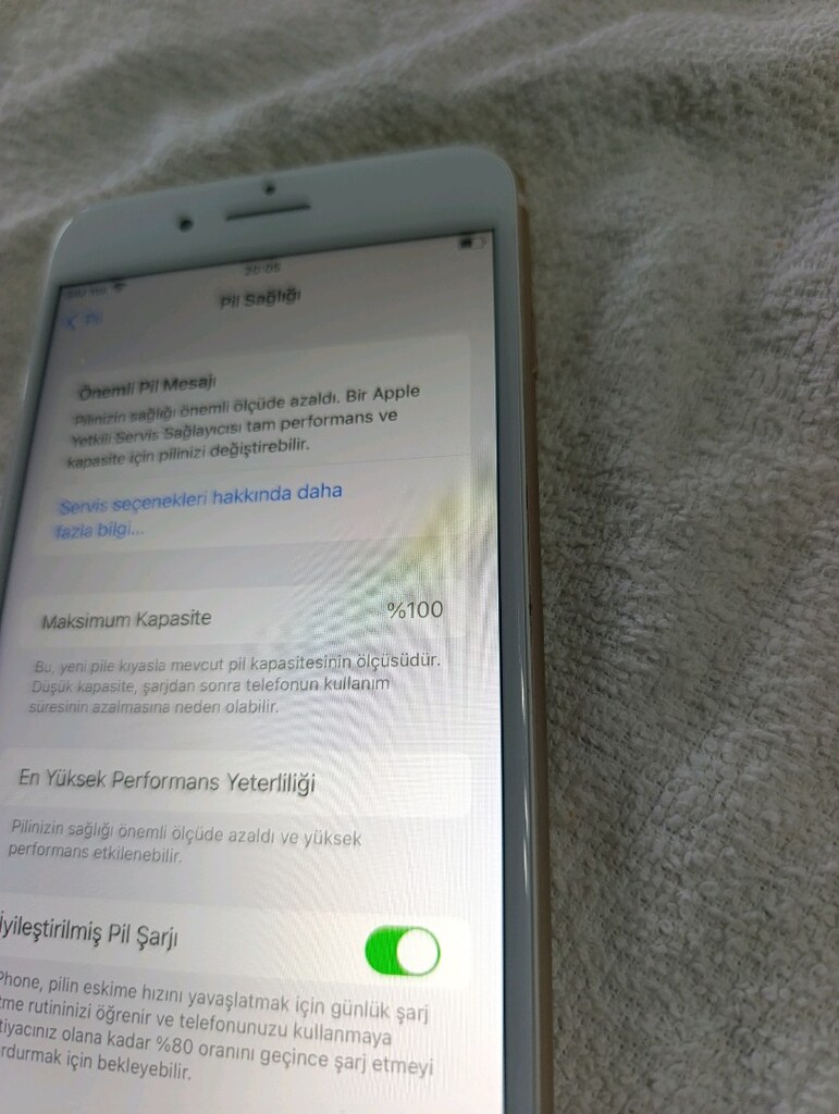iPhone 7 plus oradaki GB temiz - 5