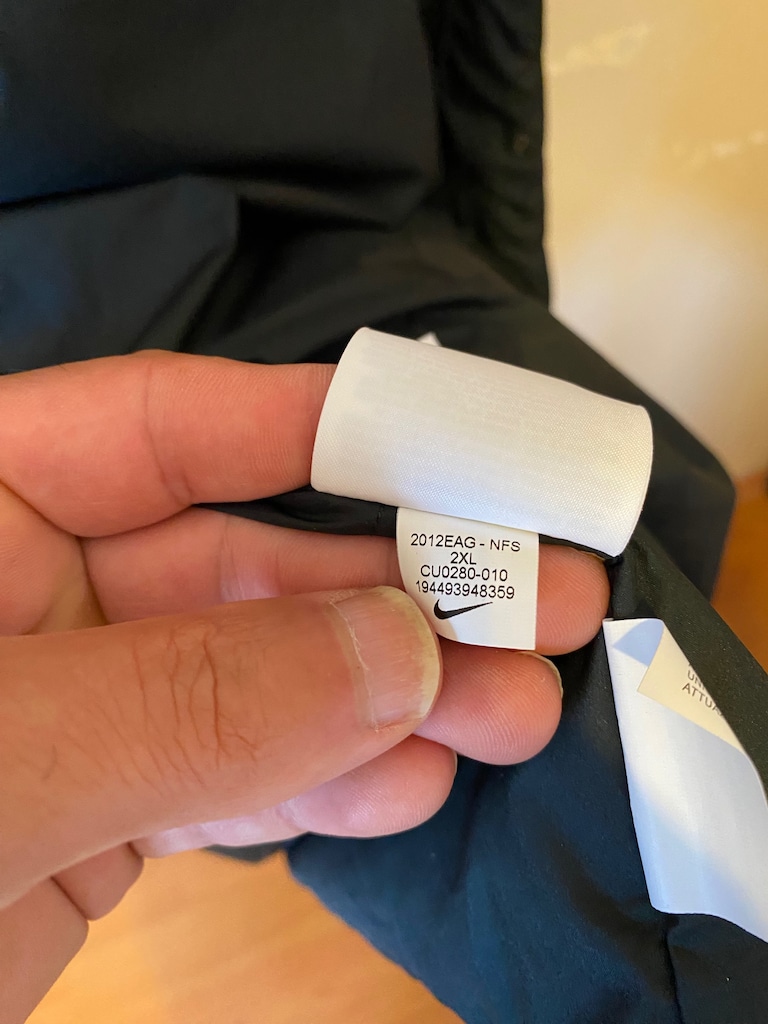 Orjinal nike kaz ördek tüyü kaban palto - 3