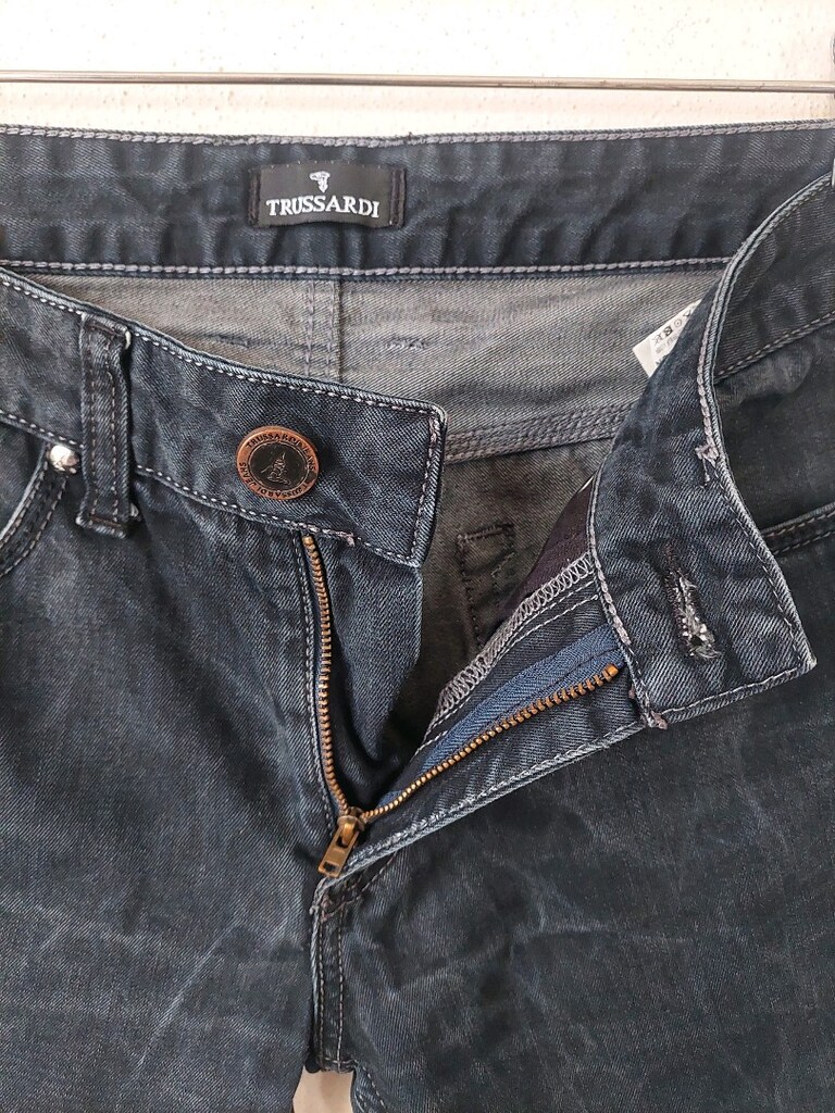 TRUSSARDİ jeans erkek siyah kot pantolon - 5
