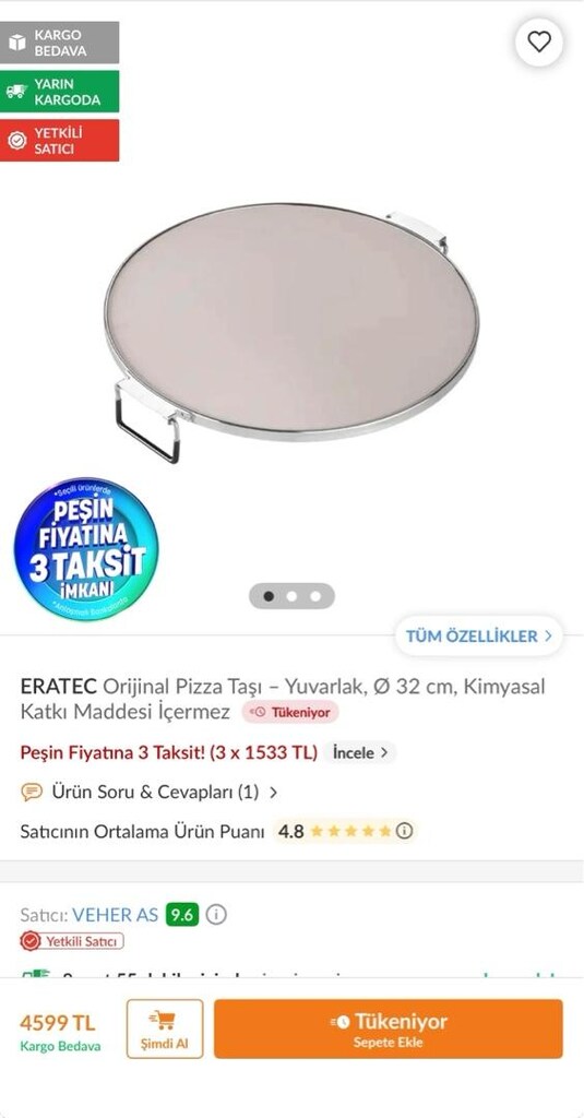 ERATEC Taş Fırınlı Pizza&Lahmacun Ocağı PM-27 Komple Set – 400° - 3