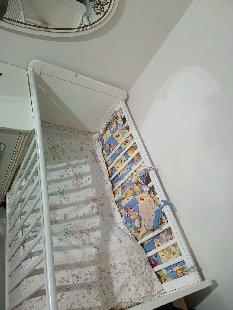 ahşap beşik yatak dahil - 3