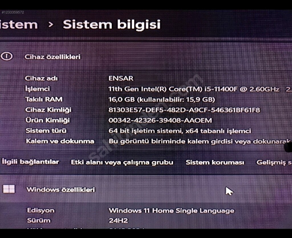 Casper excalabur E600 serisiorjinal kasa yeni sayılır toplama degildir - 3