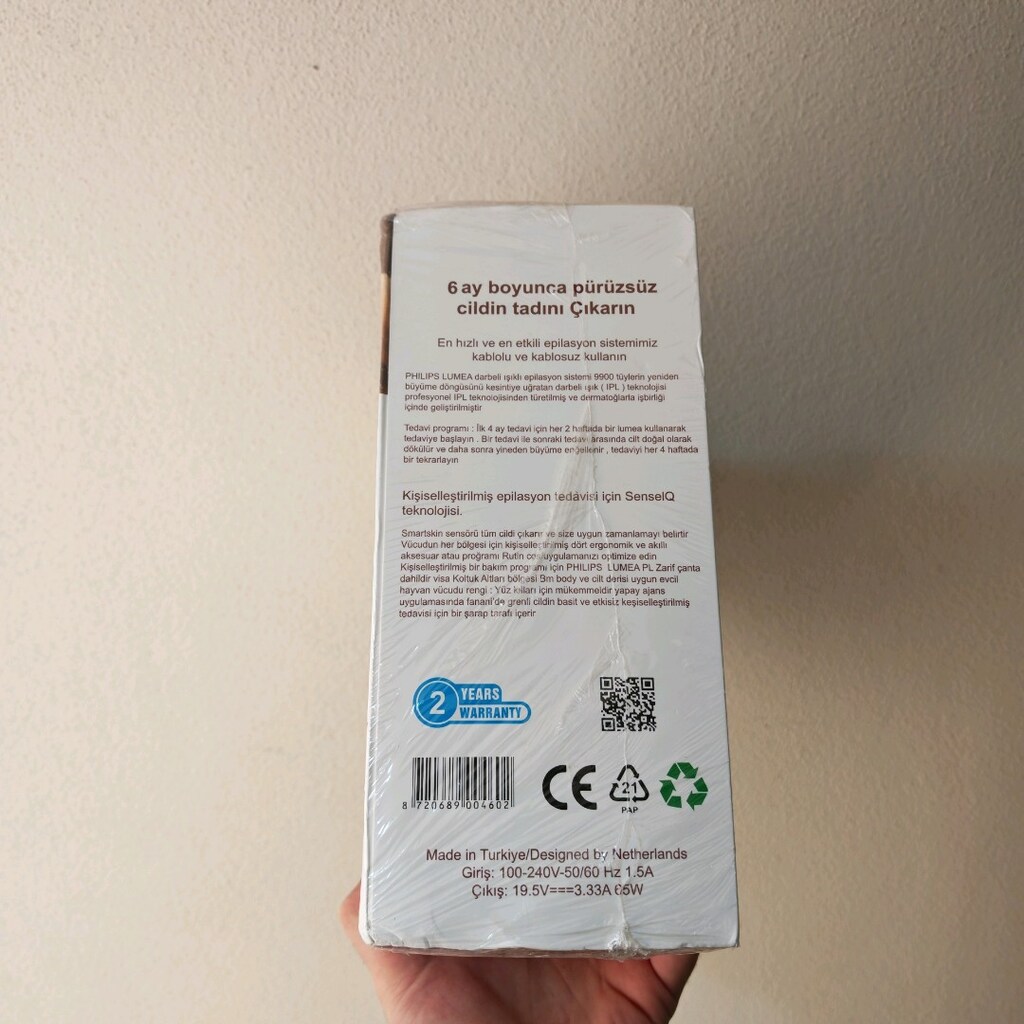 Philips Lumia 9900 Lazer epilasyon en son çıkanı - 2