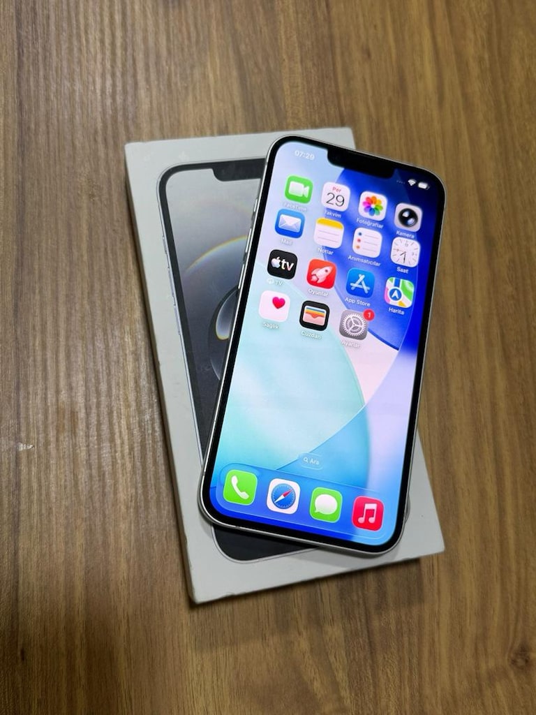 İPHONE 16E BEYAZ RENK 128 GB PİL SAĞLIĞI 100 - 4