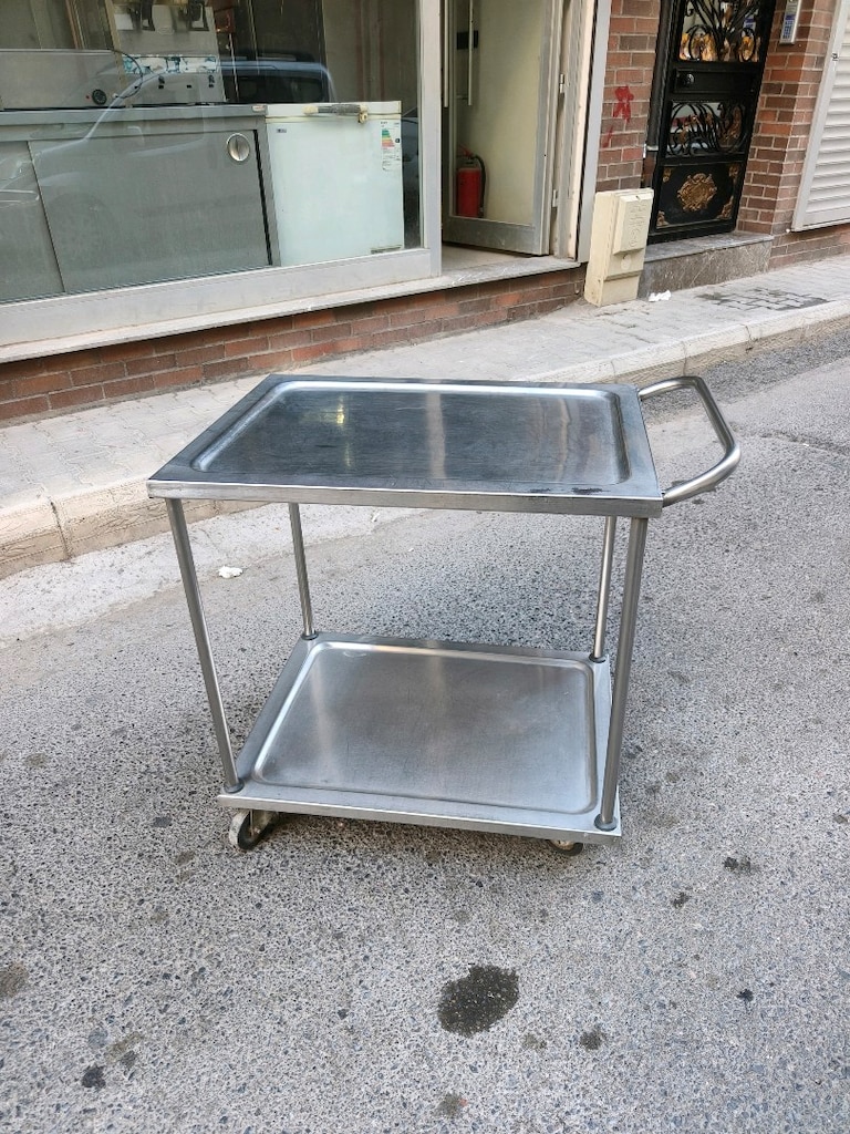 krom servis arabası - 11