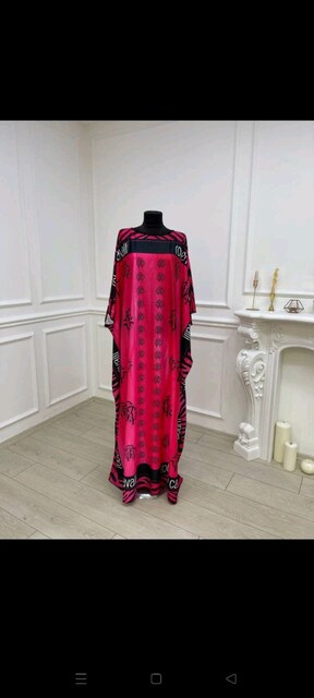 saten kaftan