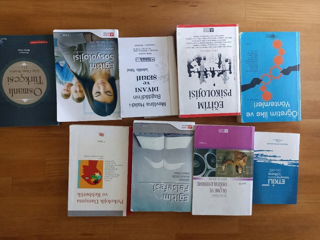 Eğitim Bilimleri ve Akademik Kitap Seti Satılık - 2
