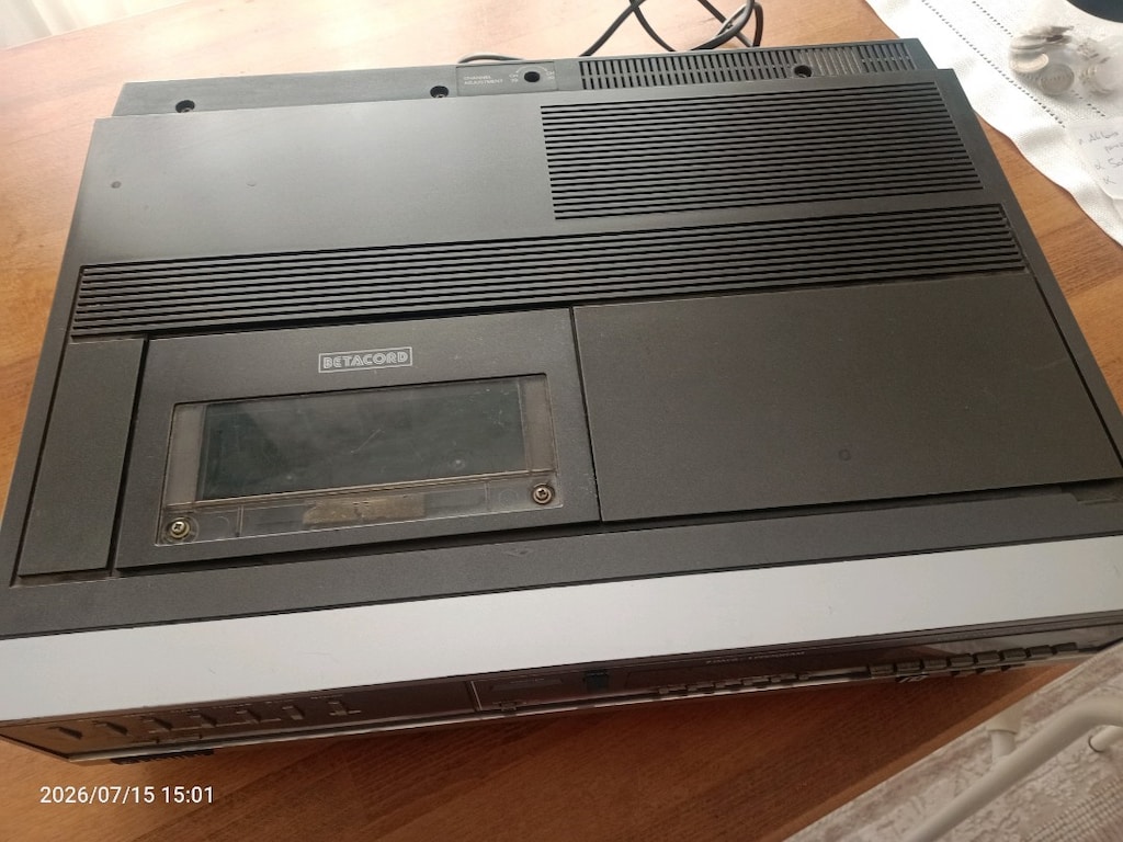 Betamax video kaset oynatıcı - 3