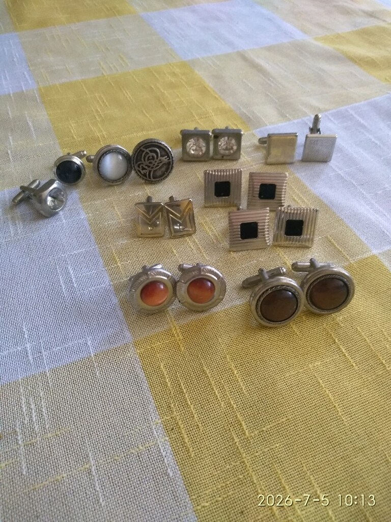 Vintage Kol Düğmeleri... - 2