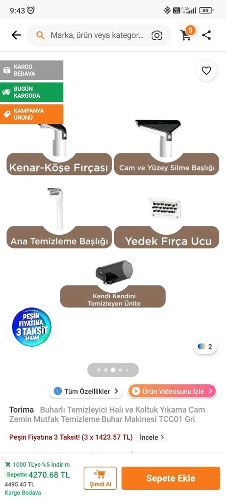 BUHARLI HALI KOLTUK TEMİZLEYİCİ TORİMA - 4