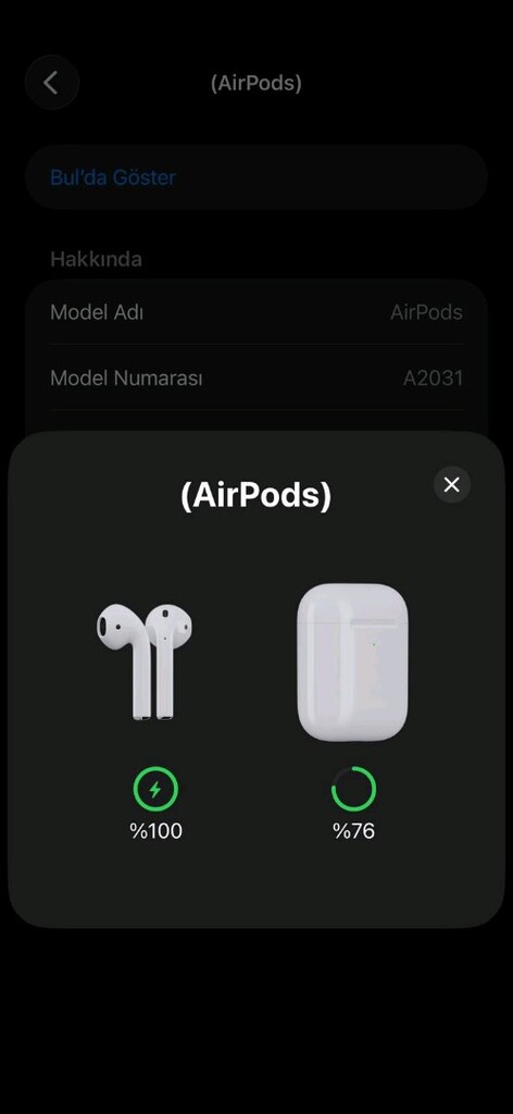 Orijinal Apple AirPods 2 kulaklık - 5